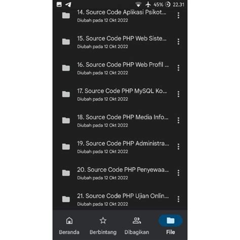 Kumpulan Source Code Website Gratis
