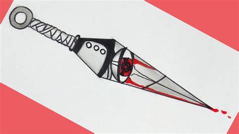 Kunai Knife Drawing