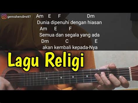 Kunci Gitar Bila Waktu Terus Memanggil