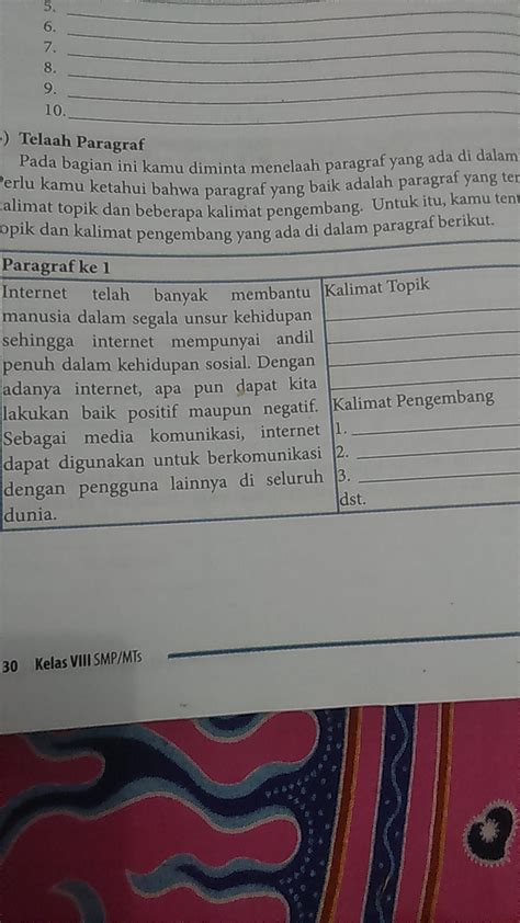 Kunci Jawaban Bahasa Indonesia Kelas 8 Halaman 132 Kegiatan 5.2