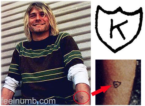 Kurt Cobain tattoo Kurt cobain tattoo, Music tattoo