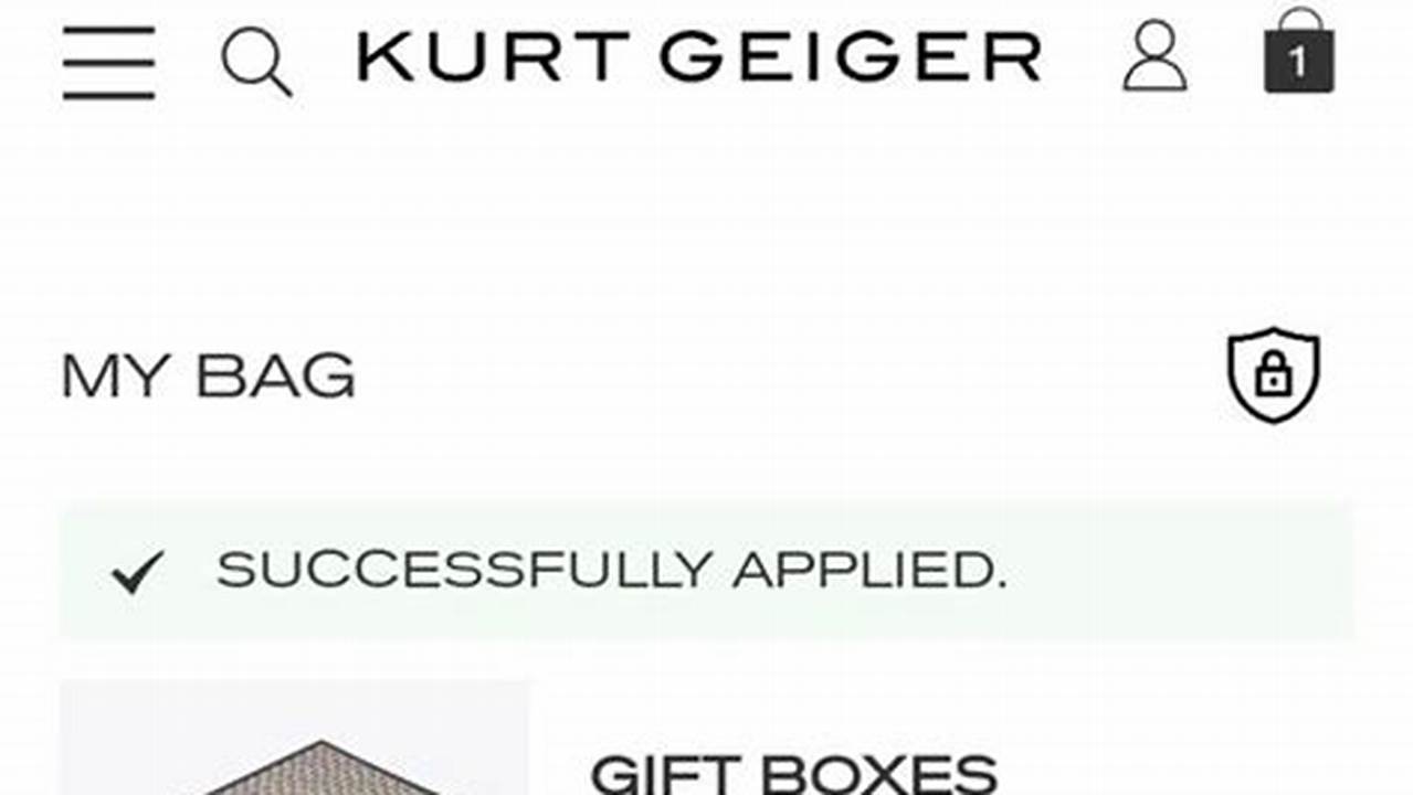 Kurt Geiger Promo Code 2024