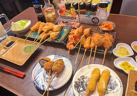 Kushikatsu Varieties
