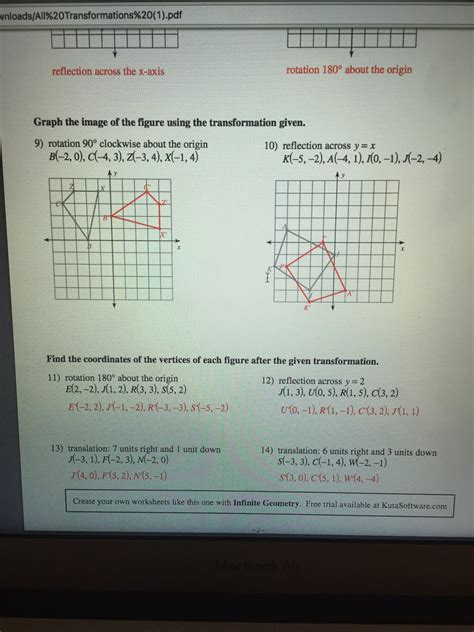 Kuta Software Geometry Answer Key- Easiest Way To Solve Geometry Problems