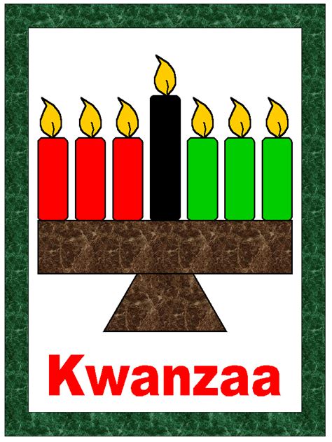 Kwanzaa Decorations Printable