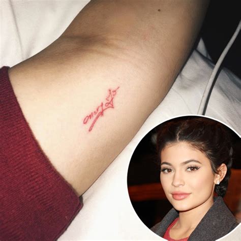 Kylie Jenner’s Mysterious Red Tattoos Find Out What They