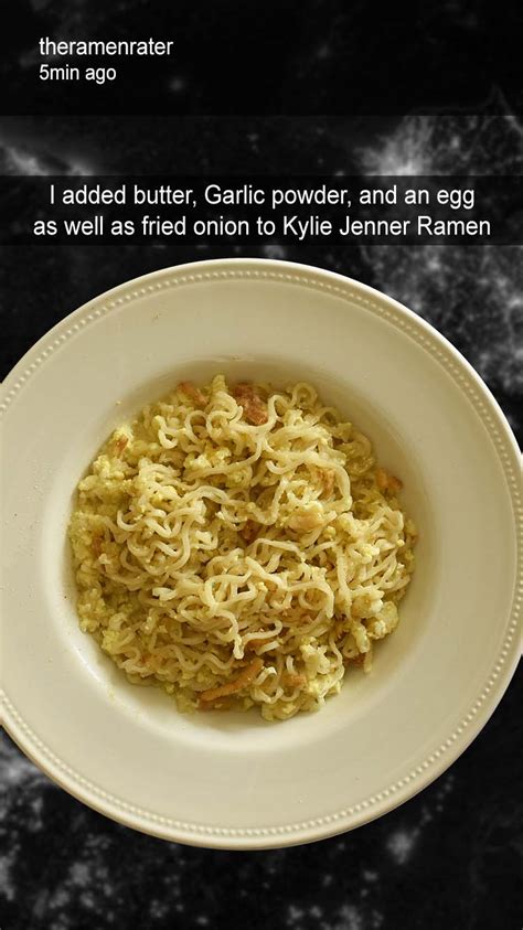 Kylie Jenner Ramen Recipe