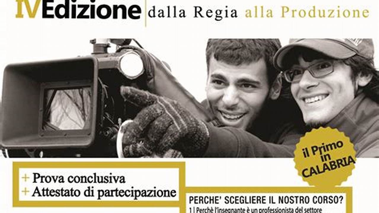 L'Arte Della Regia Cinematografica, IT Modello