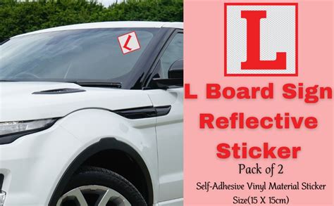 L Board Sticker For Car