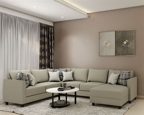 L Shape Sofa Designs For Drawing Room