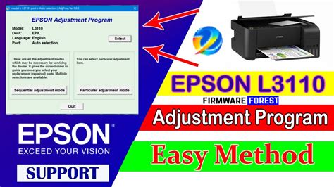 Resetter Epson L3110: Solusi Mudah untuk Mengatasi Masalah Printer Anda