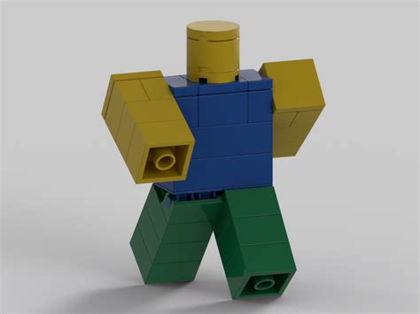 LEGO MOC Roblox Noob Avatar by charzboi | Rebrickable - Build 