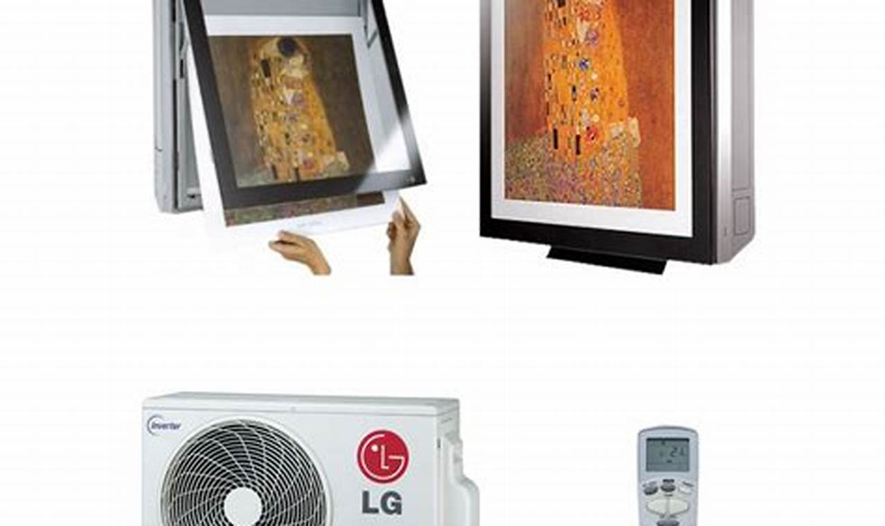 LG Artcool Changeable Panel Wall Mounted Split Air Conditioner
