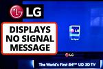 LG TV Says No Signal
