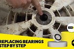 LG Washer Repair How to Replace the Bearing