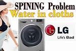 LG Washer Spin Problem