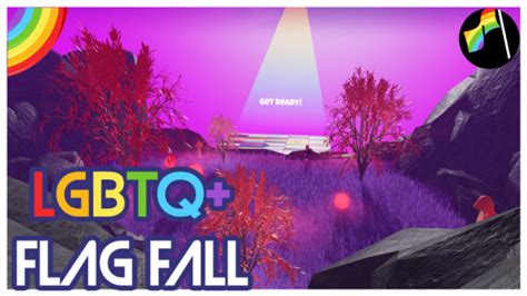 LGBTQ+ Flag Fall - Roblox