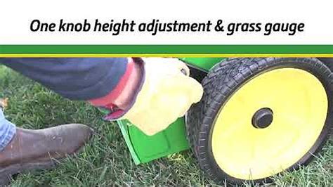 LP49038 44 inch Lawn Sweeper - YouTube