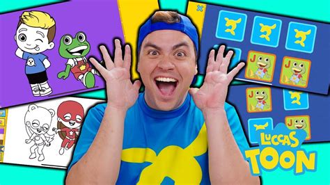 LUCCAS NETO JOGANDO TODOS OS JOGOS DO APLICATIVO DA 