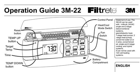 Lux-Products-3M-22-Thermostat-User-Manual