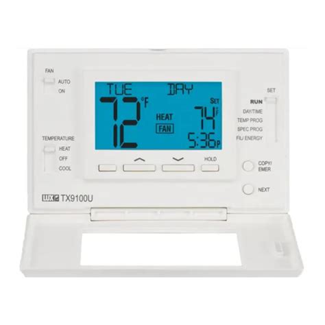 Lux-Products-TX9100U-Thermostat-User-Manual