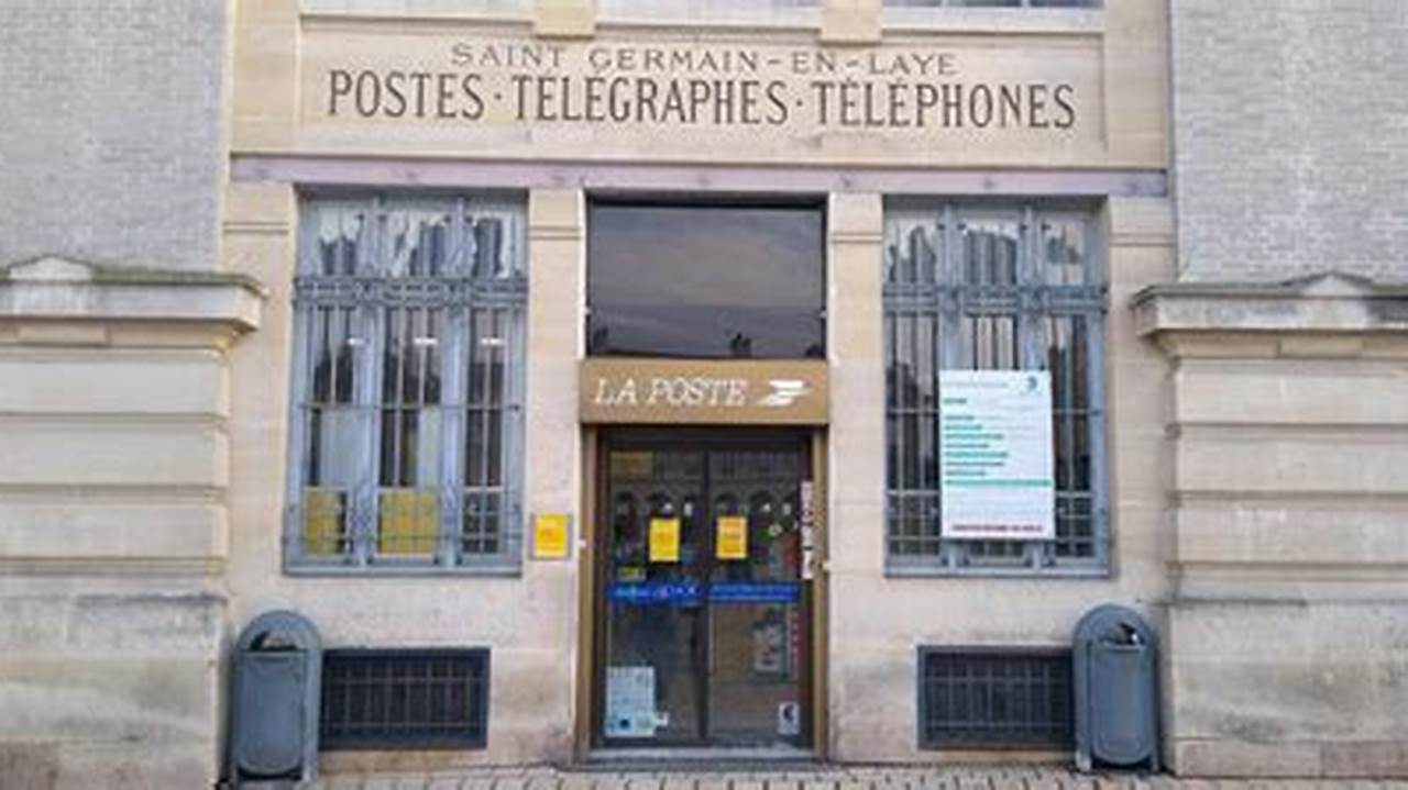 La Poste Saint Germain En Laye Bel Air Téléphone