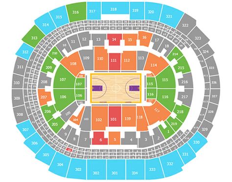 La Clippers Staples Center Seating Chart