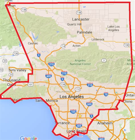 Los Angeles County Zoning Maps