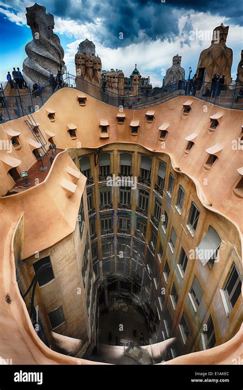 La Pedrera Rooftop View