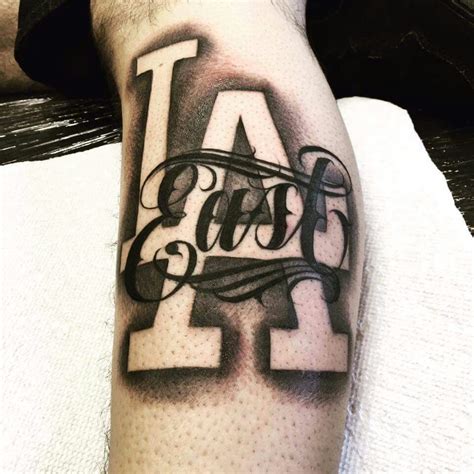 La Tattoo Lettering