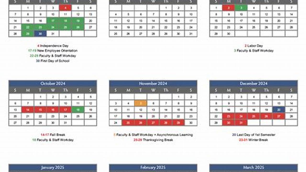 Lab School Calendar 2025