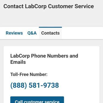 Unlock Your Lab Results in a Swipe - Dial Labcorp Phone Number Now!