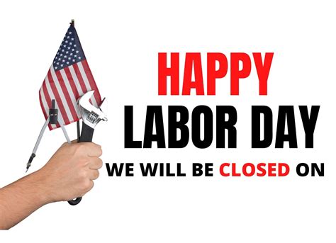 Labor Day Closed Signs Printable