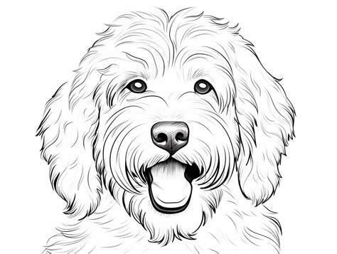 Labradoodle Coloring Pages