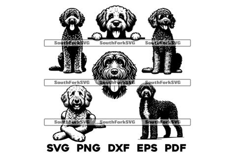 Download Labradoodle Dog DXF Files
