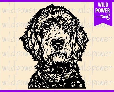 Download Labradoodle Dog For Cricut