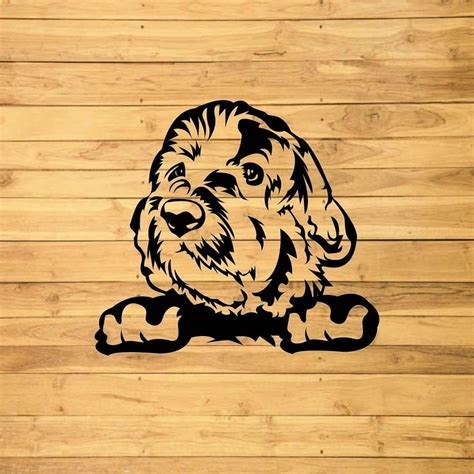 Download Labradoodle Paw Dog Sign Svg Dxf Cut... Cricut SVG