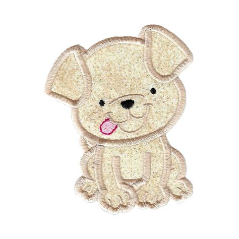 Labrador Applique Design Embroidery