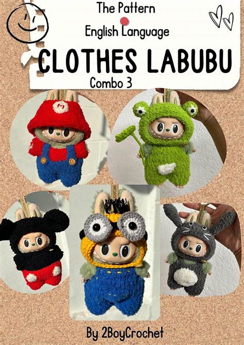 Labubu Clothes Pattern