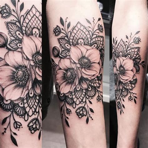 Top 103 Best Lace Tattoos [2021 Inspiration Guide]