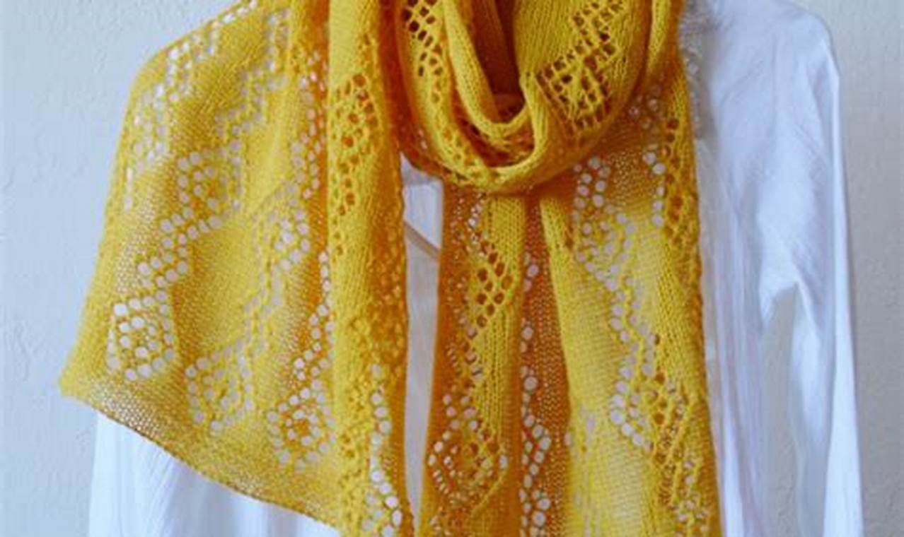 Lace Shawl Knitting Pattern Easy