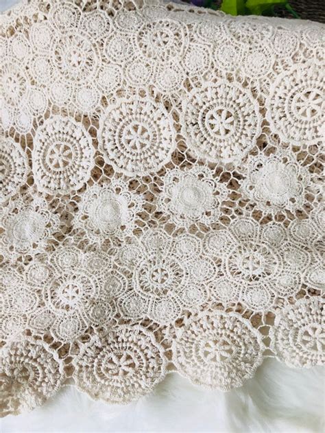 Lace Crochet Fabric