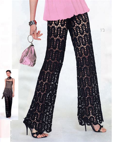 Lace Crochet Pants