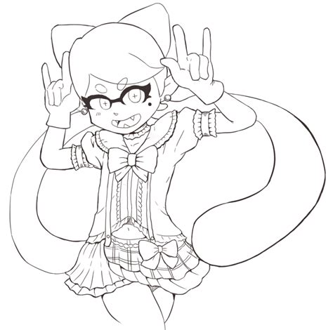 Lackadaisy Nico Coloring Pages