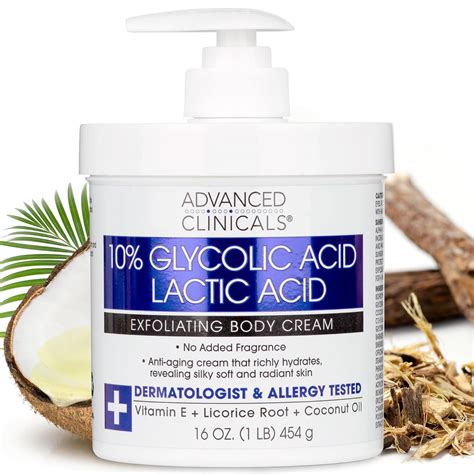 Lactic Acid For Body Skin