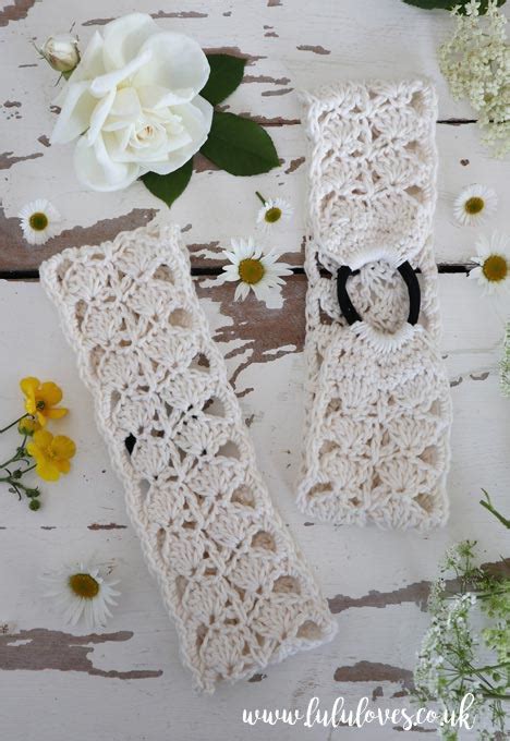Lacy Crochet Headband Pattern