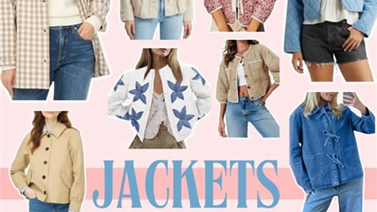 Ladies Spring Jackets 2025