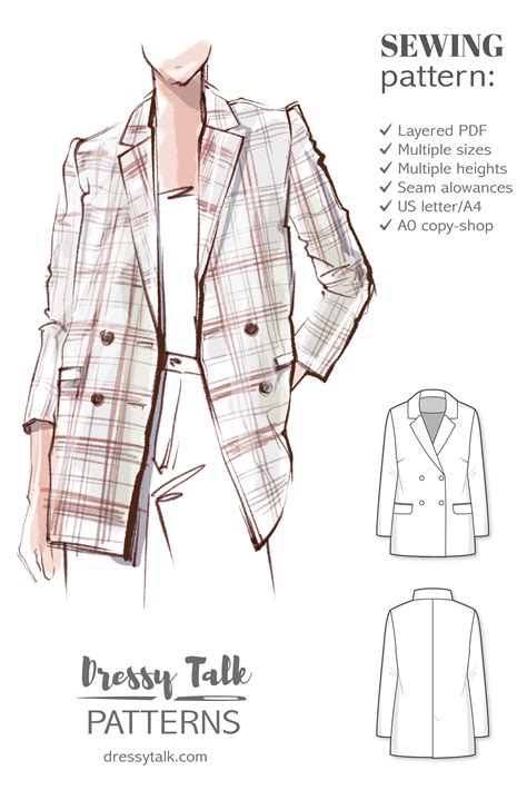 Ladies Blazer Pattern