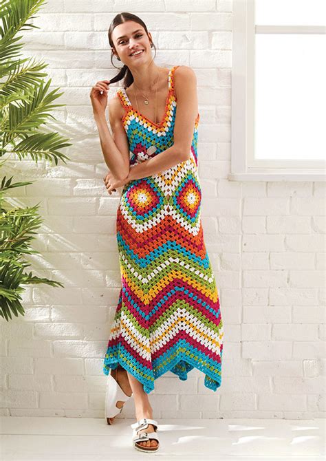 Ladies Crochet Dress Pattern