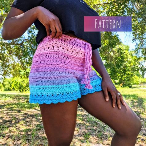 Ladies Crochet Shorts